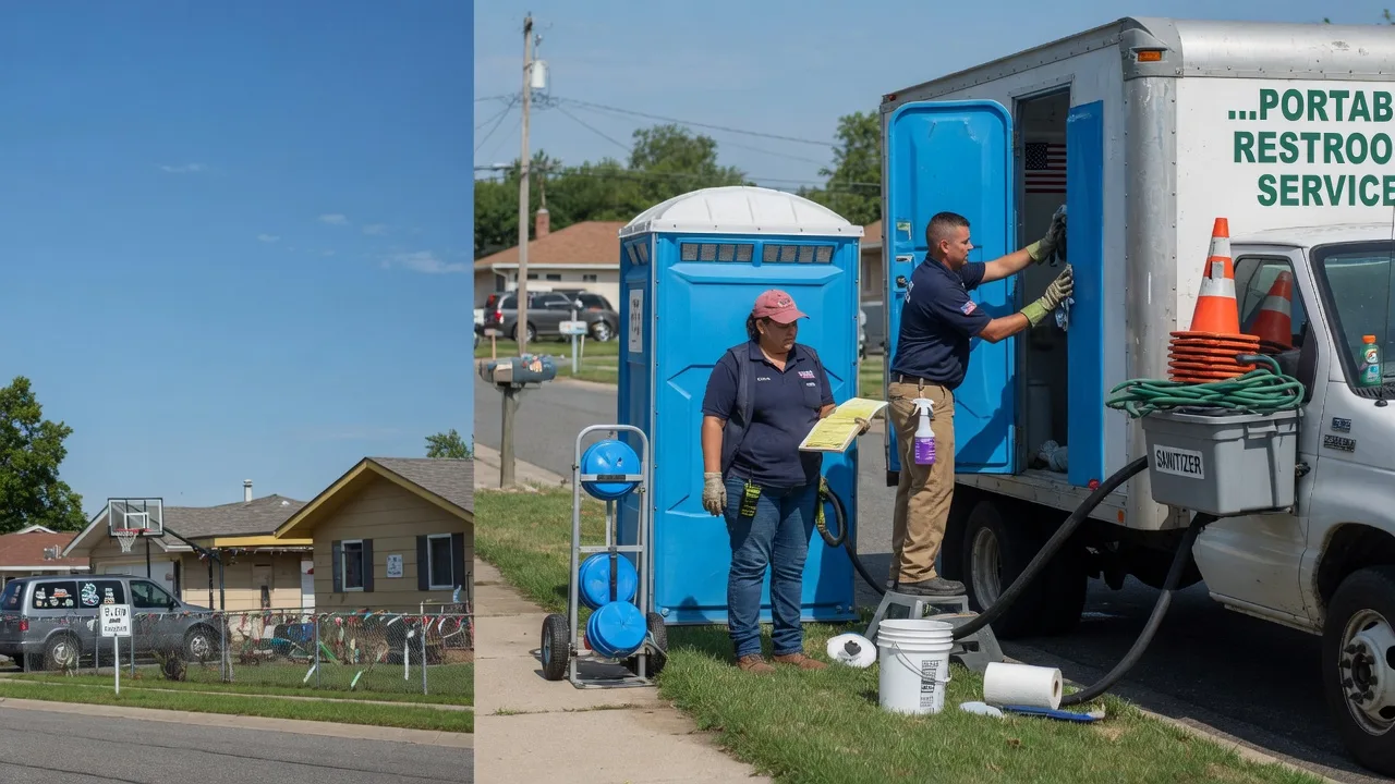 Portable Toilet Rental in Spencer, IN near me